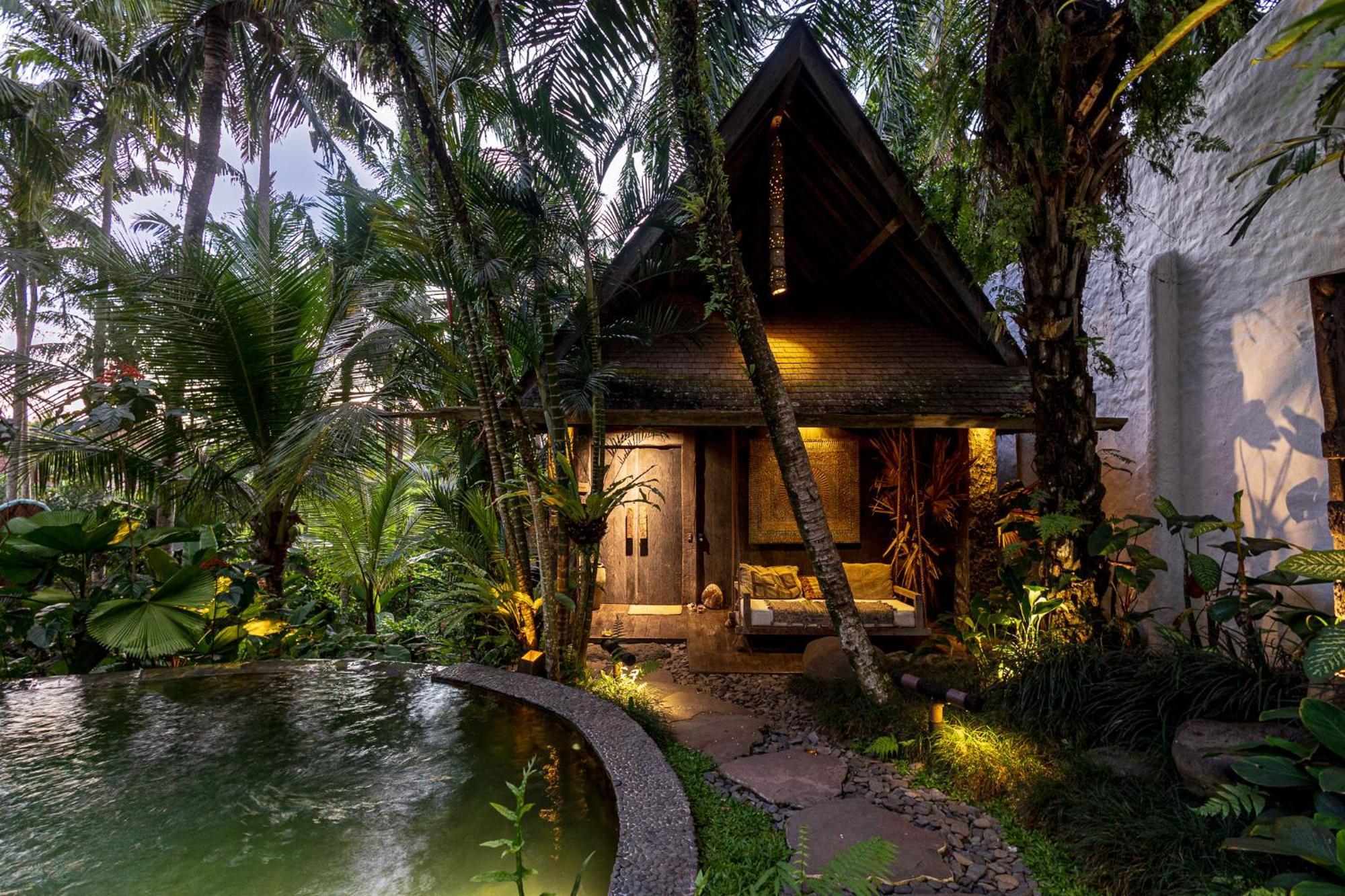 Stone House Hotell Ubud Exteriör bild