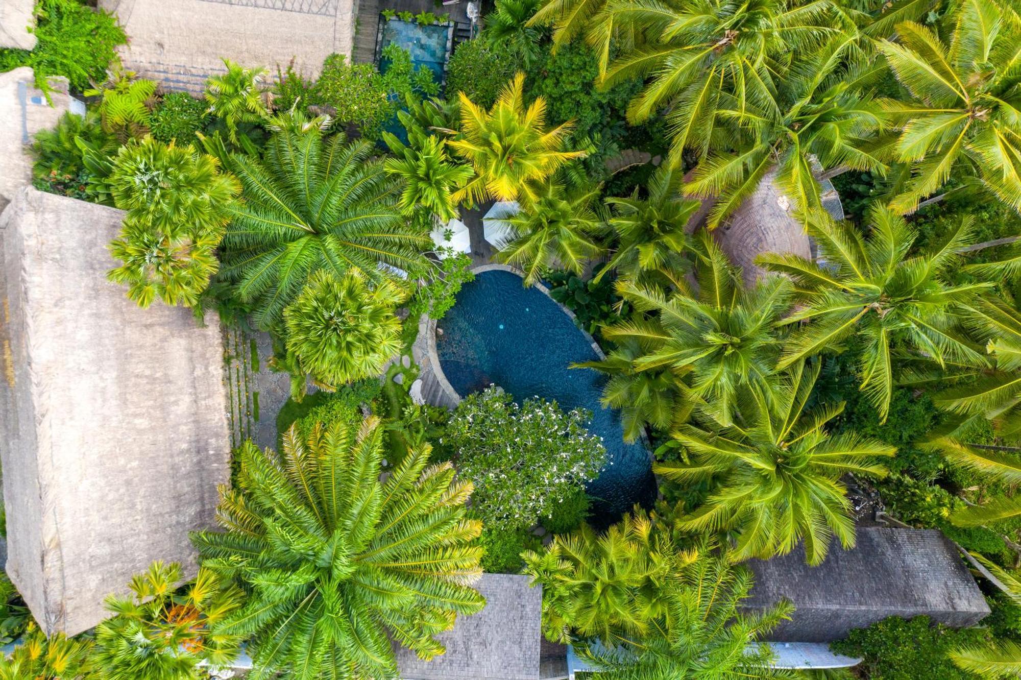 Stone House Hotell Ubud Exteriör bild